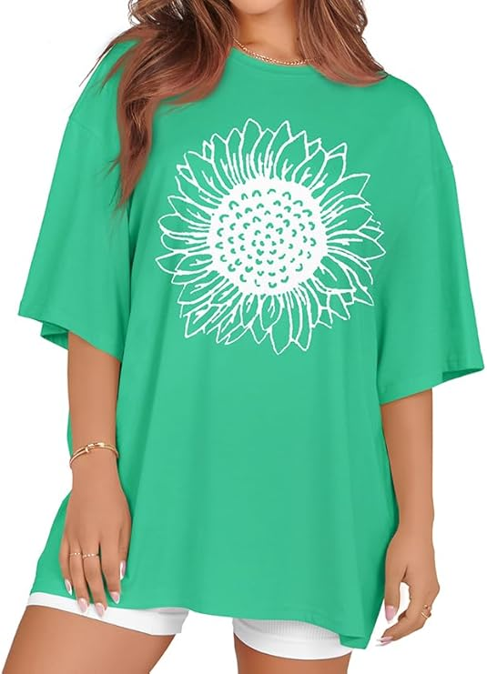 Sunflower Fields Boxy Tee