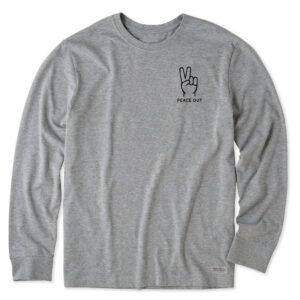 Men's Long Sleeve Crusher Tee