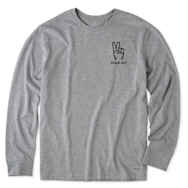 Men's Long Sleeve Crusher Tee